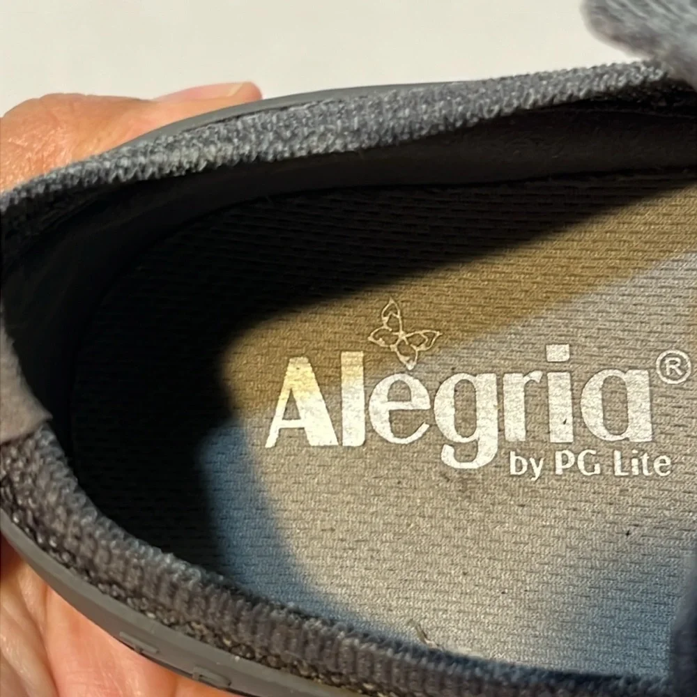 Algeria Women’s Dasher Charcoal Shoe Comfort Work Size 9